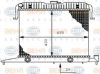 BEHR HELLA SERVICE 8MK 376 711-041 Radiator, engine cooling